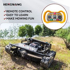 Remote Control Gasoline Lawn Mower All Terrain Outdoor Off-Road Reclamation