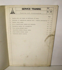 DEUTZ KHD SERVICE TRAINING HANDOUT TROUBLESHOOT PROGRAM B/FL 912/913/W