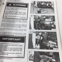 Genuine 1994 Bobcat 763 Operation & Maintenance Manual 6524027