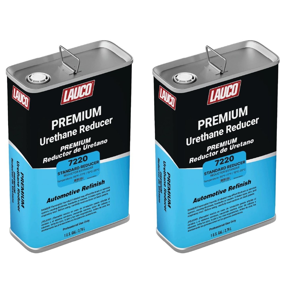 LAUCO Standard Urethane Grade Reducer (7220), 2 Gallons, 60°F – 77°F – For