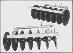 Allis Chalmers WD-109 Snap Coupler Mounted Disc Disk Harrow Manual 8.5′ WD45 WD