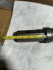 Repair Shank 2 5/8 Round To 2” hex 9 1/2 Inches Long ￼