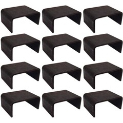 (12) Truck Trailer Hauler Board Holder 2×4 Weld-on 6 Gauge Steel Stake Pocket