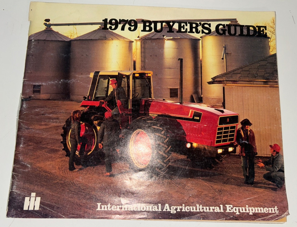 Vintage IH International Harvester 1979 Farm Equipment BUYERS GUIDE
