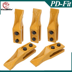 Skid Steer Bucket Unitooth Trenching Bucket Teeth with Hardware 6684447 5PCS