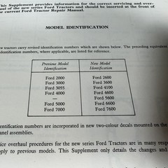 1975 Ford Tractor Service Repair Manual 2600 3600 4100 4600 5600 6600 7600 Bind