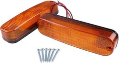 2X Warning Cab LED Amber Light For John Deere 50 Series 4050 4250 4450 4650 4850