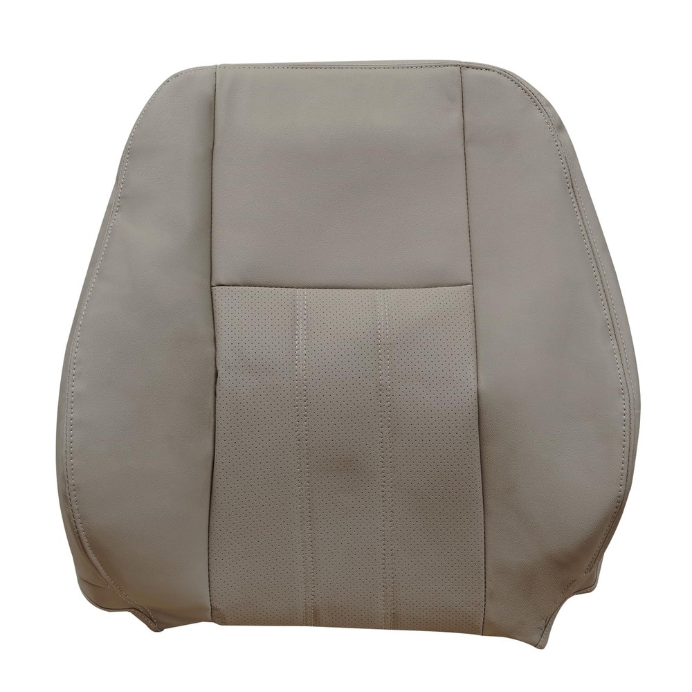 Driver Side Top Lean Back PERF Leather Seat Cover Tan Chrysler T&C 2011-2016