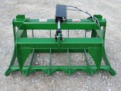 48″ Root Grapple Bucket and 42″ Long Pallet Forks Attachment -John Deere 400/500