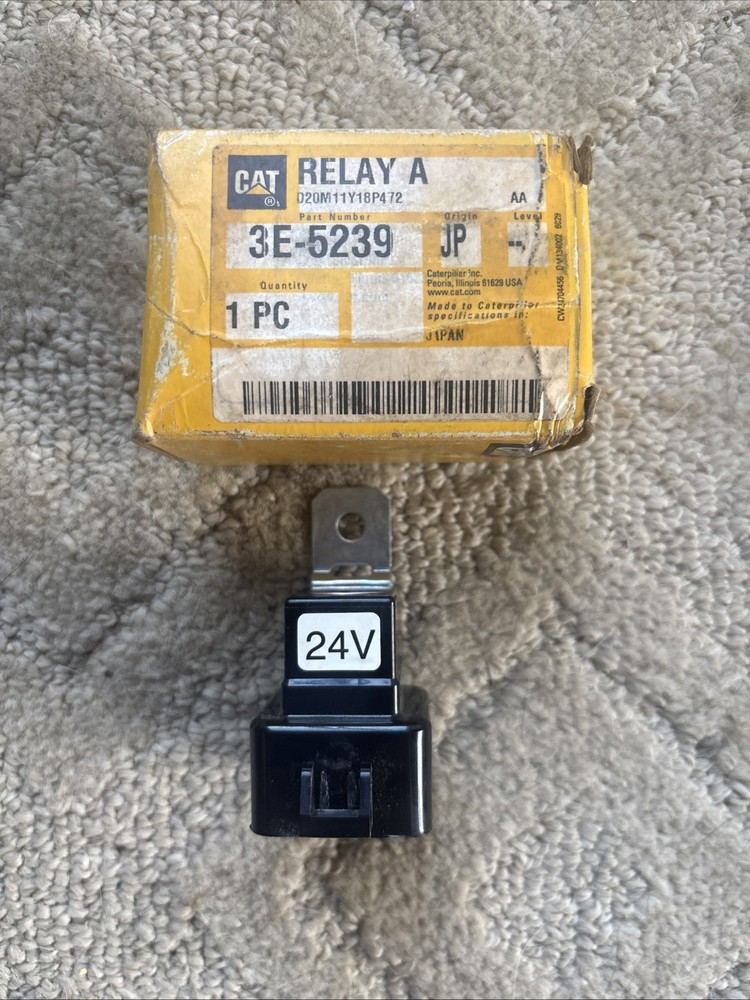 Caterpillar 3E-5239 24v Relay New! Genuine Caterpillar OEM Part!