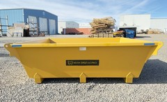 Crane Skip Box Pan Material Handling Hopper Trash Basket Bin 12,500 lbs 3 cy