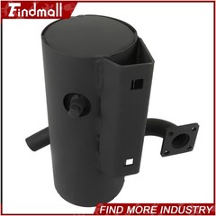 Findmall Black Muffler Silencer 6732282 For Bobcat Loader 463 S70 Kubota Engine