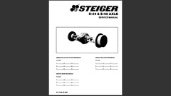 Case IH Steiger CA CU Series S-34 S-40 Tractor Service Repair Manual ✅