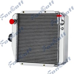 Full Aluminum 3 Rows Radiator For Yanmar 3TNE74 Tractor Diesel 119621-44500 NEW