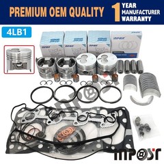 4LB1 4LB1T Engine Overhaul Rebuild Kit For Isuzu TCM FD15 FD18 FD19 Tractor Part