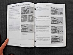 ORIGINAL JOHN DEERE 6405 TRACTOR OPERATORS MANUAL MINT SHAPE MANNHEIM GERMANY