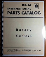 IH International Danco McCormick C-3 Rotary Cutter Mower Parts Catalog Manual 64