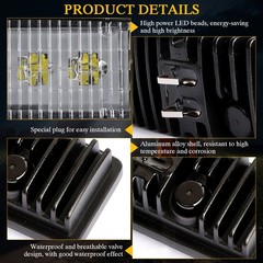 LED Front Hood Light FOR Deere 50 Series: 4050, 4250, 4450, 4650, 4850