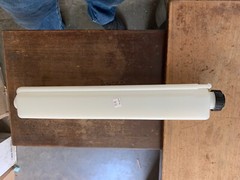 Coolant recovery tank reservoir fits many Case New Holland skid steer 87020980