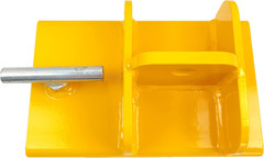 2200Lbs Forklift Lifting Hook with Swivel Hook & T-Screw Attachment