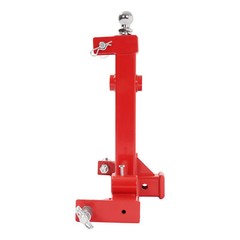 3 Pt Gooseneck Ball Hitch Adapter 2″ Receiver Trailer Drawbar For Cat1 tractors