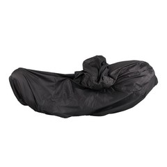 Motorcycle Waterproof Rain Seat Cover Driver Backrests FLHX Black