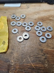 Qty 19** OEM Cat 5P-4115 Washer 1/4” ID (5P4115)