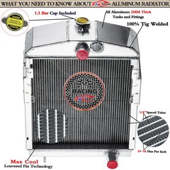 351798R92 Radiator Fits Farmall international M MD MDV MV SUPER M SUPE