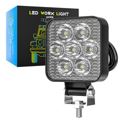 2PC 120W LED Flood Work Lights Fit Caterpillar Construction Equipment Work Lamps