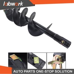 Labwork 12″ x 48″ Digger Auger Bit Attachment, 2″ Hex Compatible