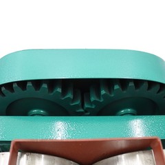 220V Double Roller Crusher Stone Ore Breaker Crushing Mill Machine Pulverizer