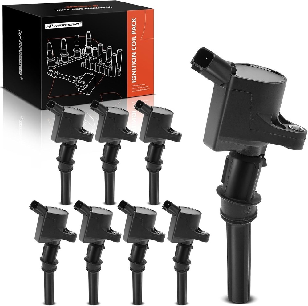 8PC Ignition Coil Packs V8 4.6L 5.4L Ford F150 F250 F-50 Expedition Navigator