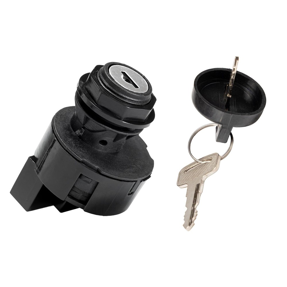 Premium Ignition Key Switch 3 Position 6 Pins, Fits for 2001-2018 Polaris