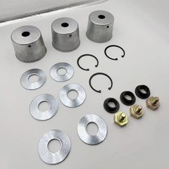 3PK Mower Deck Blade Bolts+Washers+Dust Cover Suit For Kubota K5651-34350 C