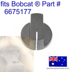 fits Bobcat Blower Fan Temperature Control Switch Knob 6675177 Heater AC