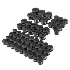 62PCS Motorcycle Bolt Covers Engine Head Bolts Toppers Cap for Harley 2018-20…