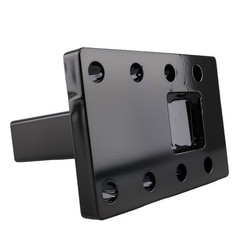 20000 lbs Adjustable Pintle Hitch Mount 3 Position for 2″ Hitch Receiver Steel