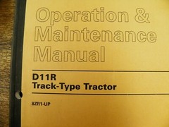 CAT Caterpillar D11R 8ZR OPERATION & MAINTENANCE MANUAL