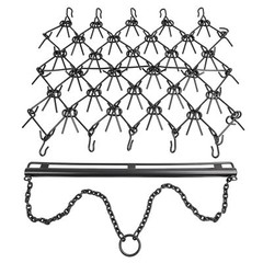 Drag Harrow 4 x 4 FT 3/8″ Tines For ATV UTV Lawn Tractors Leveling Landscapes