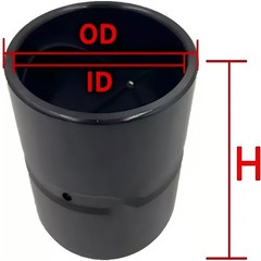 35MM Excavator Bucket Bushing (ID x OD x L) Pivot Pin Bushing Kit BEARING SLEEVE