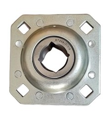 Flanged Disc Bearing Unit 1-1/8″ Square Bore for Disc Harrow, Replaces ST208-1.1
