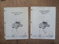 1988 Mack OEM RW Model Wiring Diagrams 8-502