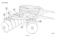 IH International Farmall Super C-36 Tandem Disk Harrow 2pt Fast Hitch Manual 200
