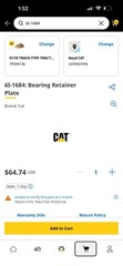 Caterpillar Thick Pin Washer Lot Genuine Cat Wheel Loader Excavator Dozer Truck
