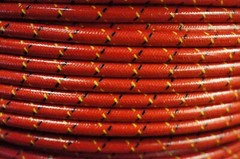JI Case SC Cloth Covered Copper Spark Plug Wire Set For Use with Magneto