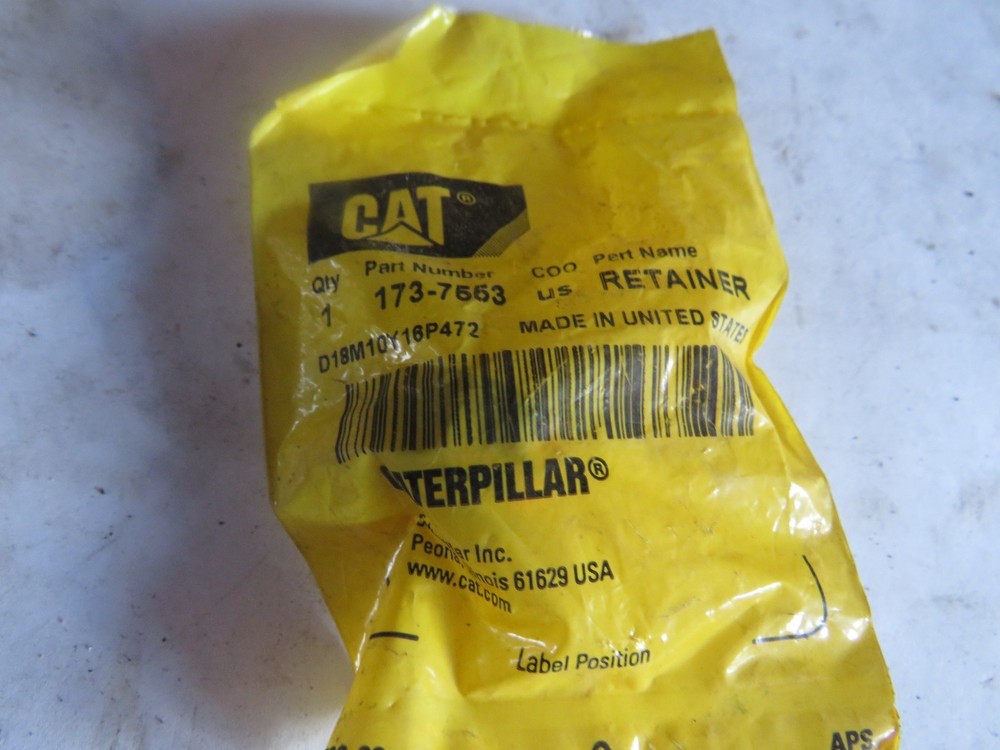 CATERPILLAR – CAT -173-7553: 20.64mm Hexagonal Size Spray Nozzle Retainer