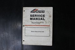MerCruiser Service Manual Number 11 Bravo Stern Drive Unit 1994 OEM