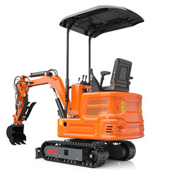 mini excavator1ton, 13.5 hp, hydraulic grab | Pilot control/B&S engine, EPA