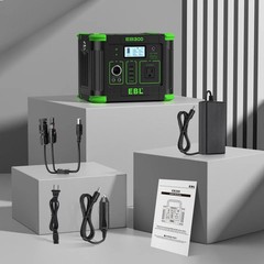 EBL eb300 330W 288.6Wh Portable Power Station Charger Generator Battery