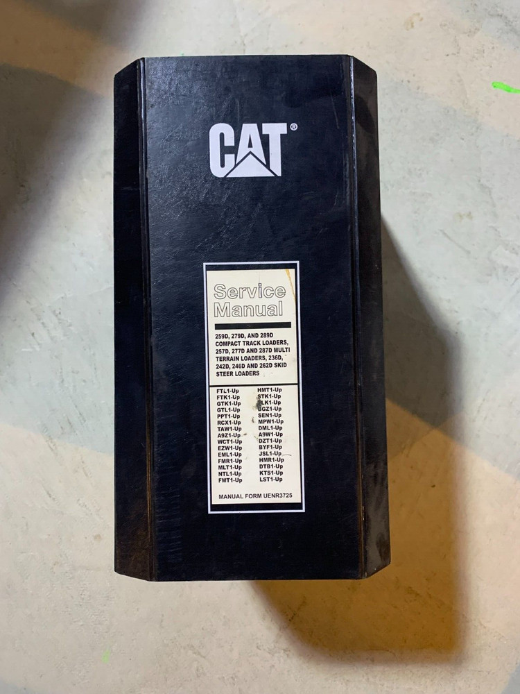 CATERPILLAR SERVICE MANUAL 259D 279D 289D 257D 277D 287D 236D 242D 246D 262D